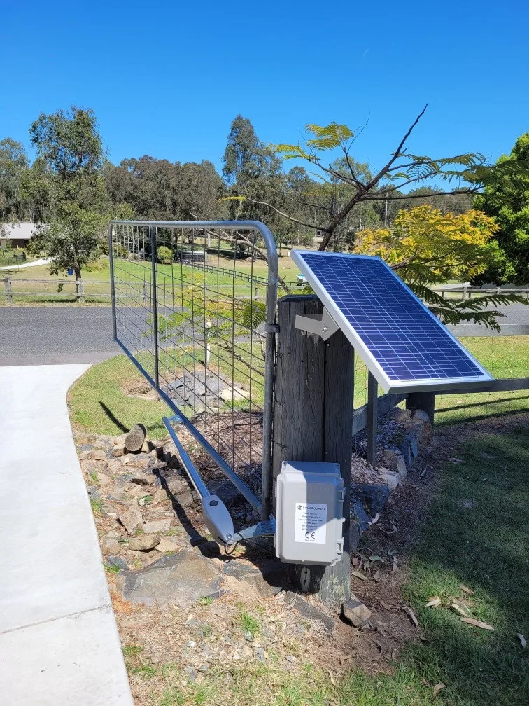 Solar Powered Farm Gate Opener